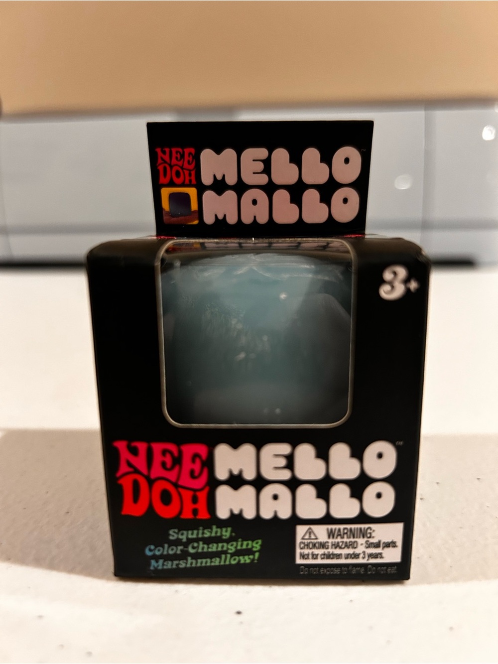 Needoh Mello Mallo blue. New. Authentic.